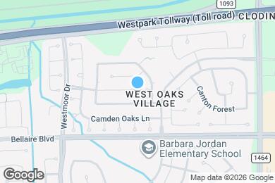 Map image of the property - 17803 Scrub Oak Dr