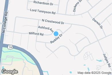 Map image of the property - 4839 Berkley Dr