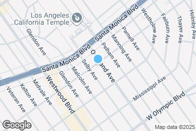 Map image of the property - 1901 Overland Ave