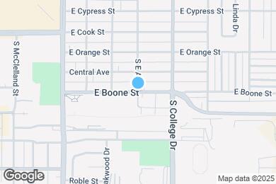 Map image of the property - 0 E Boone St