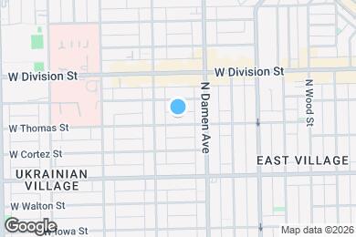 Map image of the property - 2032 W Thomas St