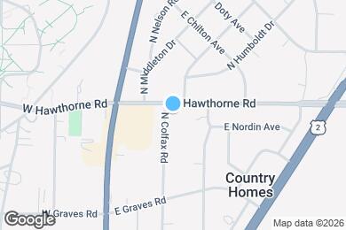 Map image of the property - Brentwood Garden Apartments