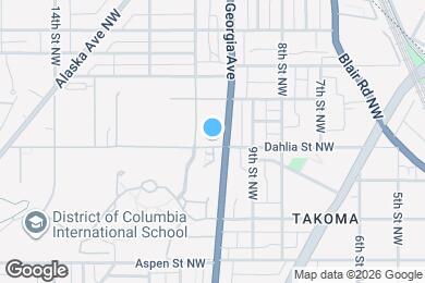 Map image of the property - Clover at The Parks