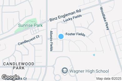 Map image of the property - 3423 Dunlap Fields