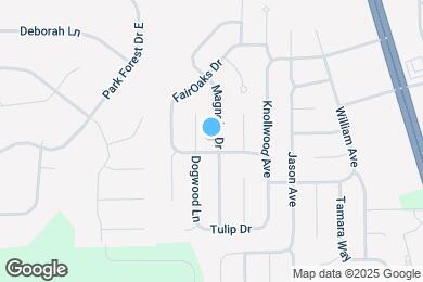 Map image of the property - 4062 Magnolia Dr