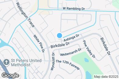 Map image of the property - 1283 Anhinga Dr