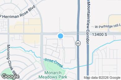 Map image of the property - 13437 S Corbin Valley Dr
