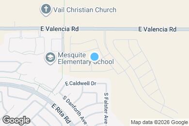 Map image of the property - 9610 E Friedel Dr