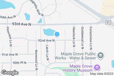 Map image of the property - 12100 92nd Ave N