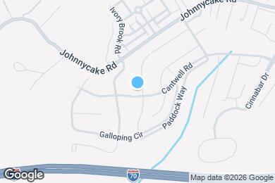 Map image of the property - 2104 Cedar Barn Way