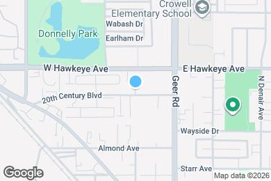 Map image of the property - 151 20th Century Blvd