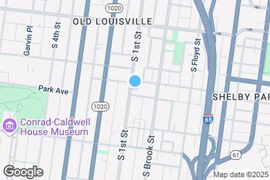 Map image of the property - 1309 S 1st St