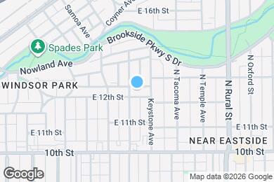 Map image of the property - 2310 E 12th St