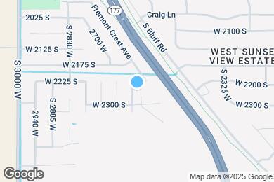 Map image of the property - 2259 S 2635 W