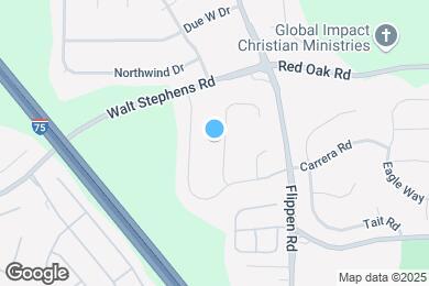 Map image of the property - 121 Arbor Cove Way