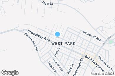 Map image of the property - 1115 Woodward Ave