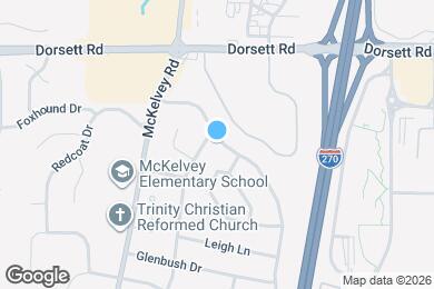 Map image of the property - 1864 Schulte Hill Dr