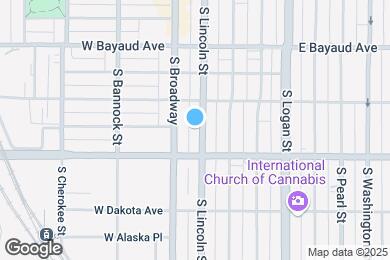 Map image of the property - 251 S Lincoln St