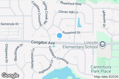 Map image of the property - 1120 Stonebridge Ct
