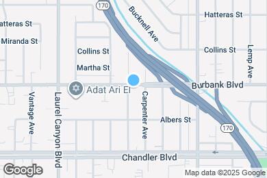 Map image of the property - 5554 Radford Ave