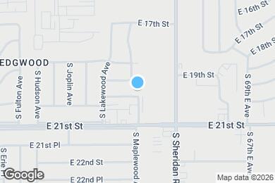 Map image of the property - 6149 E 20th St