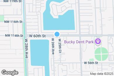 Map image of the property - 5960 W 25th Ct