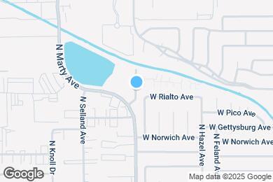Map image of the property - 4494 N Valentine Ave