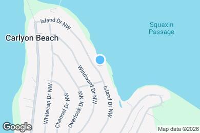 Map image of the property - 2334 Island Dr NW