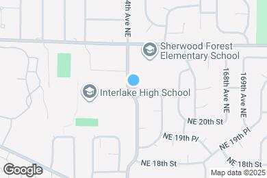 Map image of the property - 2112 164th Ave NE