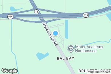 Map image of the property - 8335 Narcoossee Rd