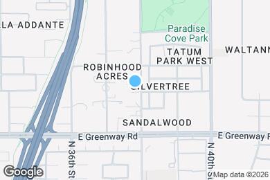 Map image of the property - 15608 N 38th St