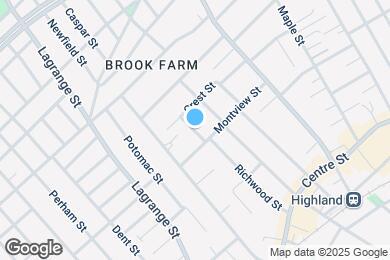 Map image of the property - 41 Whittemore St