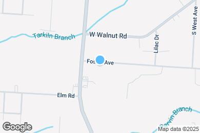 Map image of the property - 829 Foster Ave