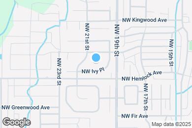 Map image of the property - 919 NW 20th Ct