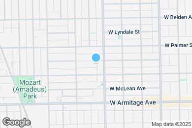 Map image of the property - 3617 W Shakespeare Ave