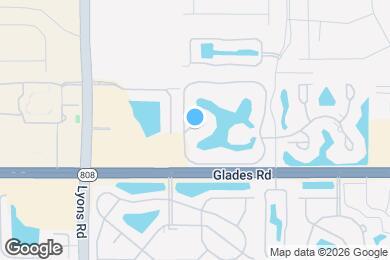 Map image of the property - 8657 Boca Glades Blvd W