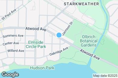 Map image of the property - 3123 Atwood Ave