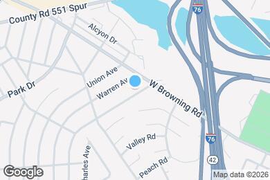 Map image of the property - 22 Princeton Ave