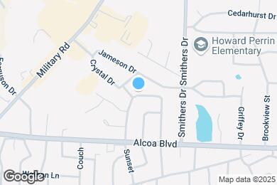 Map image of the property - 1118 Sunset