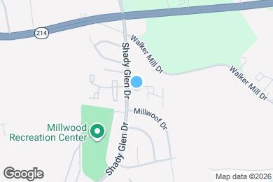 Map image of the property - 442 Shady Glen Dr