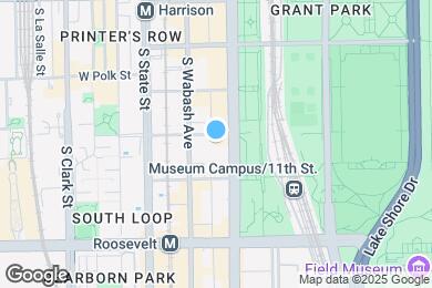 Map image of the property - 900 S Michigan Ave