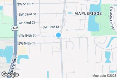 Map image of the property - 5401 SW 40th Ave