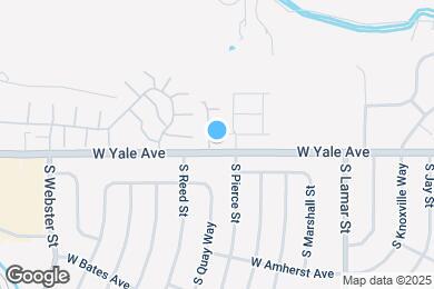 Map image of the property - 6969 W Yale Ave