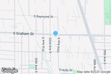 Map image of the property - 3219 S Graham St