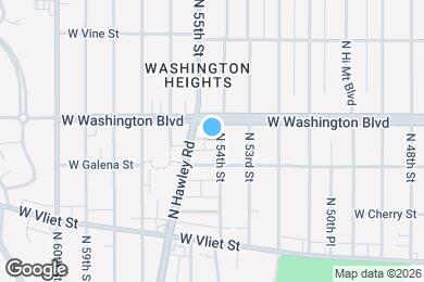 Map image of the property - 1629#1631 North 54th Street, 53208; #774349 - 774349