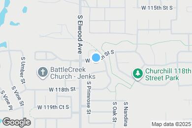 Map image of the property - 1706 W 117th St S