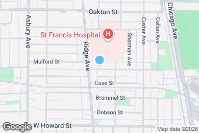 Map image of the property - 829 Mulford Street