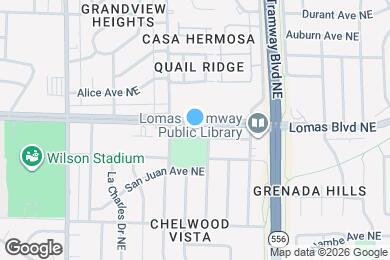 Map image of the property - 13201 Fruit Ave NE