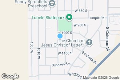 Map image of the property - 1031 S 900 W