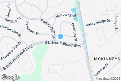 Map image of the property - 218 S Diamondhead Blvd